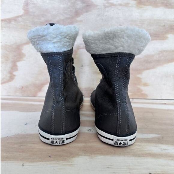 Converse All Star -CT Dainty Hi Top -Sneakers -Dark Green -Women's - 8 - 544934C - Picture 7 of 10